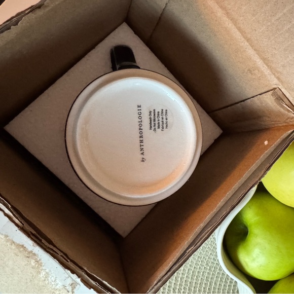 NEW Anthropologie Bistro Tile “S” Mug - Picture 3 of 3